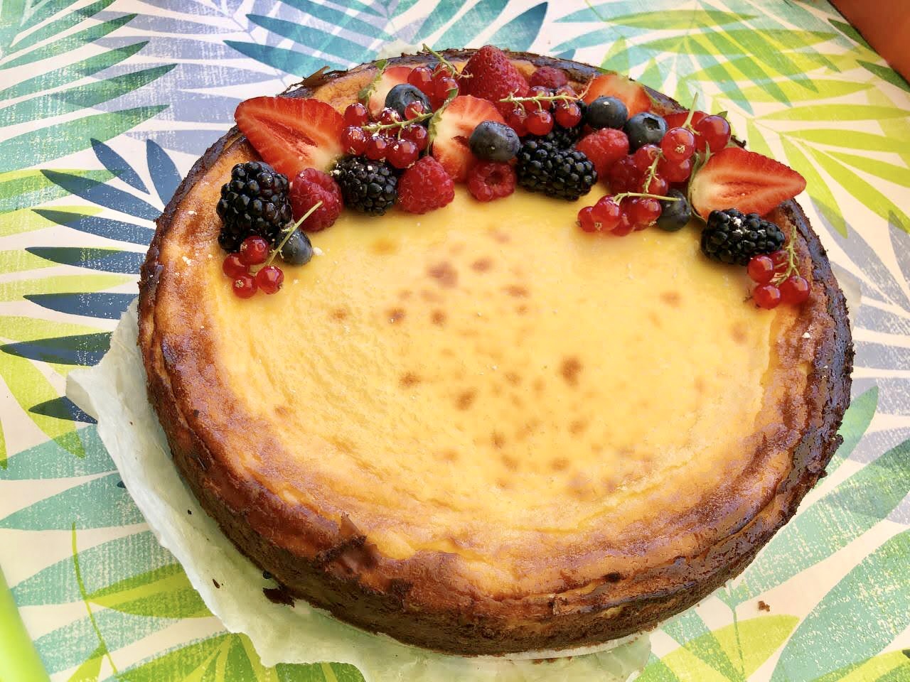 tarta de queso 3 yogures 3 huevos