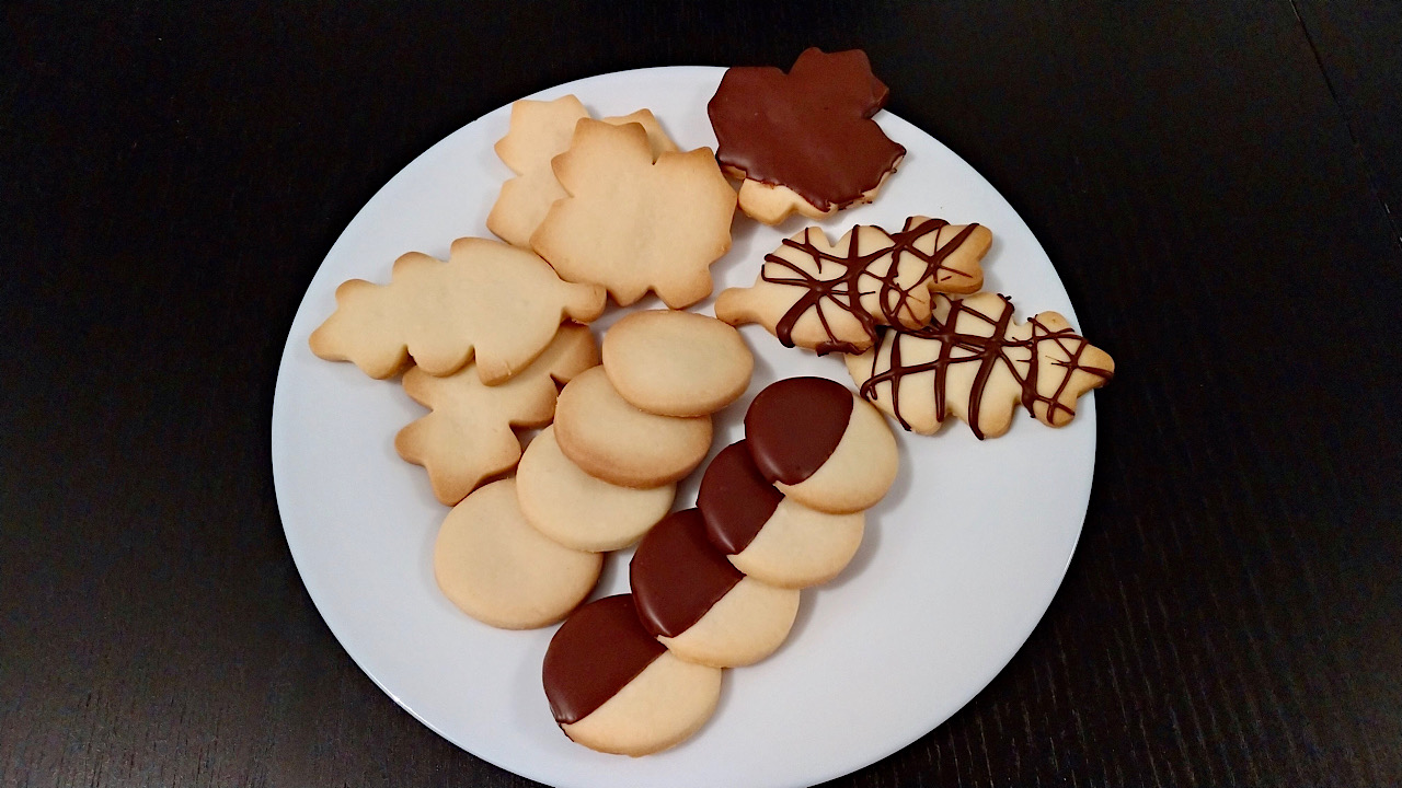 Receta de galletas de mantequilla