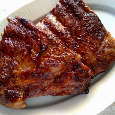 Costillas de cerdo al horno